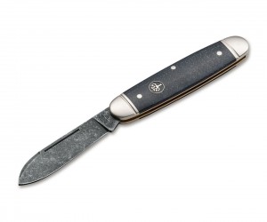 Нож складной Boker Manufaktur Club Knife Burlap 7,2 см, сталь O-1 Tool Steel, рукоять Micarta