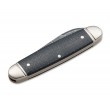 Нож складной Boker Manufaktur Club Knife Burlap 7,2 см, сталь O-1 Tool Steel, рукоять Micarta - фото № 2