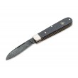Нож складной Boker Manufaktur Barlow Prime Burlap 7 см, сталь O-1 Tool Steel, рукоять Micarta - фото № 1