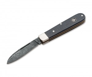 Нож складной Boker Manufaktur Barlow Prime Burlap 7 см, сталь O-1 Tool Steel, рукоять Micarta
