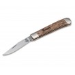 Нож складной Boker Manufaktur Trapper Asbach Uralt 8,4 см, сталь 440C, рукоять дуб - фото № 1