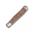 Нож складной Boker Manufaktur Trapper Asbach Uralt 8,4 см, сталь 440C, рукоять дуб - фото № 2