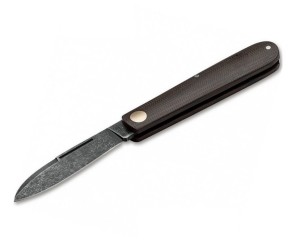 Нож складной Boker Manufaktur Barlow Prime EDC Green 6,9 см, сталь O-1 Tool Steel, рукоять Micarta