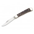 Нож складной Boker Manufaktur Trapper Bone Buckskin 8,5 см, сталь C75, рукоять кость оленя - фото № 1
