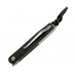 Нож складной Boker Plus LRF Carbon 7,8 см, сталь VG-10, рукоять Carbon Black  - фото № 4