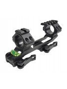 Кронштейн-монолит 25/30 мм Patriot BH-MS28 на Weaver (быстросъемный, облегченный, с выносом и уровнем)