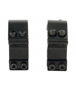 Кольца 25,4 мм Patriot на «ласточкин хвост» (высокие H=21 мм, блистер)