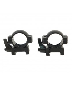 Кольца 25,4 мм Patriot BH-FQL25 на Weaver (быстросъемные, низкие H=8 мм, блистер)