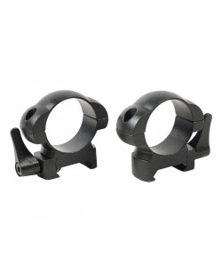 Кольца 30 мм Patriot на Weaver (быстросъемные флажковые, стальные, средние, 2 винта)