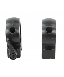 Кольца 30 мм Patriot на Weaver (быстросъемные флажковые, стальные, средние, 2 винта)