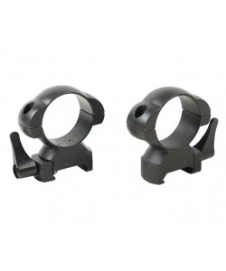 Кольца 30 мм Patriot на Weaver (быстросъемные флажковые, стальные, высокие, 2 винта)