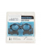 Кольца 30 мм Patriot на Weaver (быстросъемные флажковые, стальные, высокие, 2 винта)