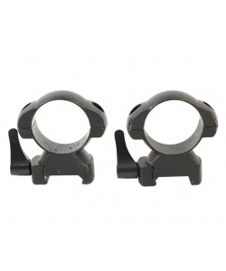 Кольца 30 мм Patriot на Weaver (быстросъемные флажковые, стальные, высокие, 2 винта)