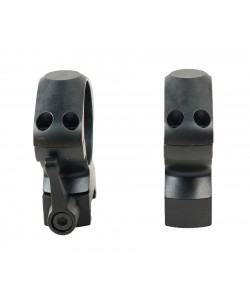 Кольца 30 мм Patriot на Weaver (быстросъемные флажковые, стальные, высокие, 4 винта)