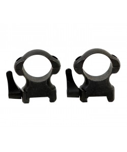 Кольца 25,4 мм Patriot на Weaver (быстросъемные флажковые, стальные, высокие, 2 винта)