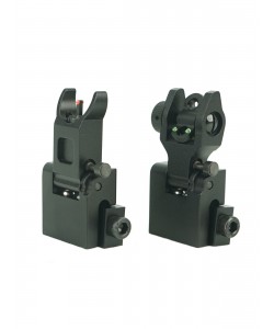 Мушка и целик Patriot BH-S05 на планку Weaver (стальные)