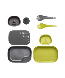 Набор посуды Wildo CAMP-A-BOX® Duo Complete (Lime / Grey)