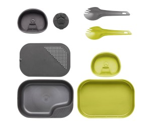 Набор посуды Wildo CAMP-A-BOX® Duo Complete (Lime / Grey)
