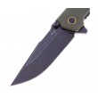 Нож складной Boker Plus Kihon Assisted 5,5 см, сталь D2, рукоять G10 Green - фото № 2