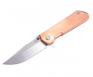 Нож складной Boker Plus Kihon Assisted 8,5 см, сталь D2, рукоять Медь