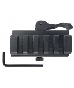 Планка-переходник (адаптер) Centershot быстросъемная с Weaver на Weaver, 5 слотов