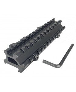 Планка повышающая Centershot на Weaver с дополнительной планкой под 45 градусов