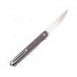 Нож складной Boker Plus LRF 8,6 см, сталь Damascus, рукоять Titanium - фото № 2