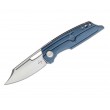 Нож складной Boker Plus HEA Hunter 7,3 см, сталь D2, рукоять G10 Blue - фото № 1