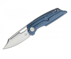 Нож складной Boker Plus HEA Hunter 7,3 см, сталь D2, рукоять G10 Blue