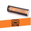 Аккумулятор 18650 FiTorch (3600 mAh) с зарядкой USB - фото № 2