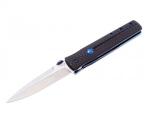 Нож складной Boker Plus Ice Pick Dagger 8,2 см, сталь VG-10, рукоять Carbon Black
