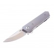 Нож складной Boker Plus Kwaiken Stubby 5,4 см, сталь S35VN, рукоять Titanium - фото № 1