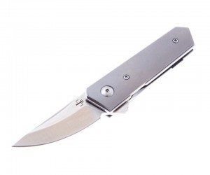 Нож складной Boker Plus Kwaiken Stubby 5,4 см, сталь S35VN, рукоять Titanium