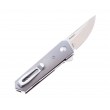 Нож складной Boker Plus Kwaiken Stubby 5,4 см, сталь S35VN, рукоять Titanium - фото № 2