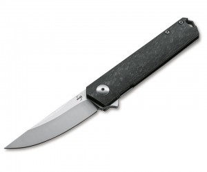 Нож складной Boker Plus Kwaiken Compact 7,6 см, сталь D2, рукоять Titanium