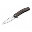 Нож складной Boker Plus Talpid 8,9 см, сталь D2, рукоять Stainless Steel - фото № 1