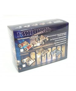 Бинокль театральный БТ 3x25 (красный)