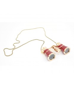 Бинокль театральный БТ 3x25 (красный)