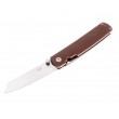 Нож складной Boker Plus Tenshi 6,8 см, сталь VG-10, рукоять Micarta Brown - фото № 1