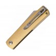 Нож складной Boker Plus Tenshi 6,8 см, сталь VG-10, рукоять Brass - фото № 3