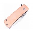 Нож складной Boker Plus Shamsher 5 см, сталь D2, рукоять Copper - фото № 4