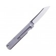 Нож складной Boker Plus Zenshin 7,5 см, сталь 440C, рукоять Steel - фото № 2