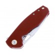 Нож складной Boker Plus Little Friend 7,8 см, сталь S35VN, рукоять G10 Burgundy - фото № 3
