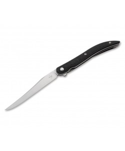 Нож складной Boker Plus Texas Tooth Pick Flipper 8,4 см, сталь VG-10, рукоять G10 Black