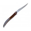 Нож складной Boker Plus Texas Tooth Pick Flipper 8,4 см, сталь VG-10, рукоять Cocobolo - фото № 2