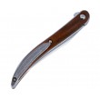 Нож складной Boker Plus Texas Tooth Pick Flipper 8,4 см, сталь VG-10, рукоять Cocobolo - фото № 3
