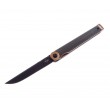 Нож складной Boker Plus Kaizen 7,9 см, сталь D2, рукоять Micarta Green Canvas - фото № 1