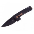 Нож складной Boker Plus Harlock Mini 5,2 см, сталь 154CM, рукоять Aluminium Black - фото № 1
