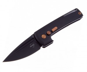 Нож складной Boker Plus Harlock Mini 5,2 см, сталь 154CM, рукоять Aluminium Black