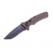 Нож складной Boker Plus Strike Tanto PS 8,5 см, сталь AUS-8, рукоять Aluminium Coyote - фото № 1